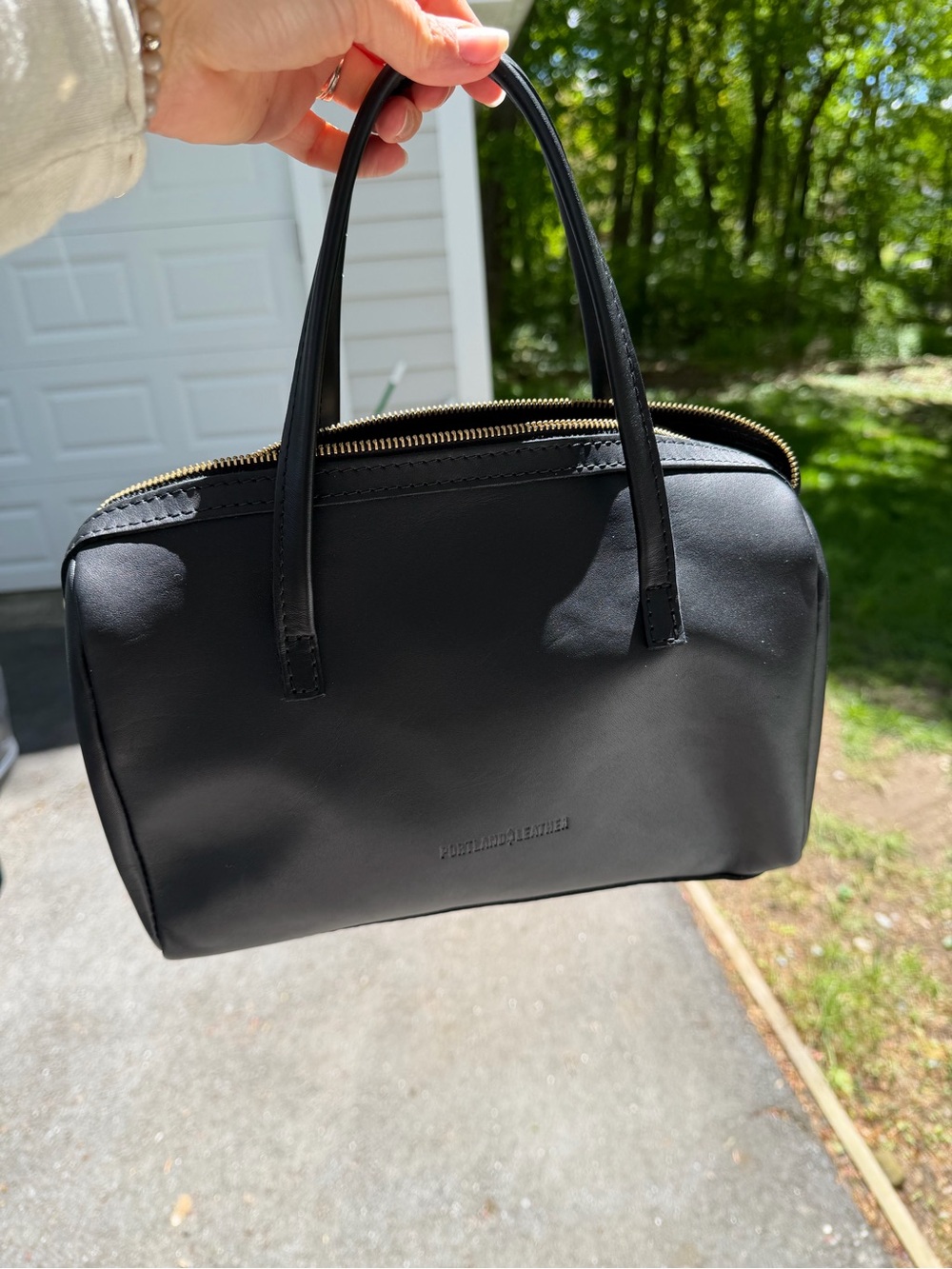 Portland Leather Goods oversized Sloan doctor bag